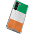 Ireland Flag Distressed Galaxy S23 Clear Case
